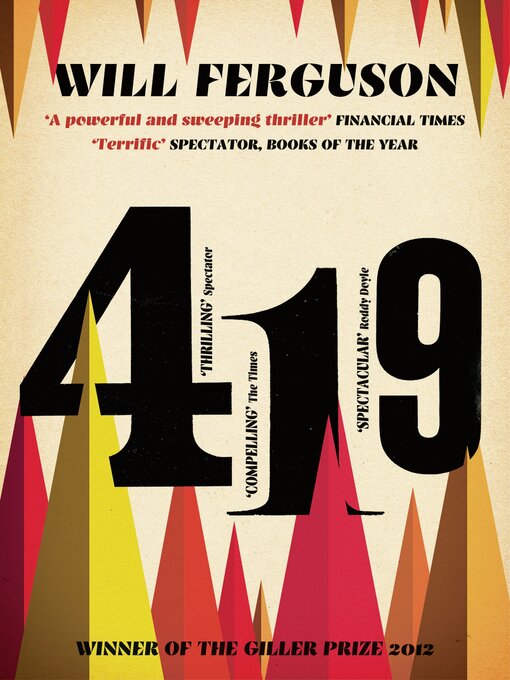 Title details for 419 by Will Ferguson - Available